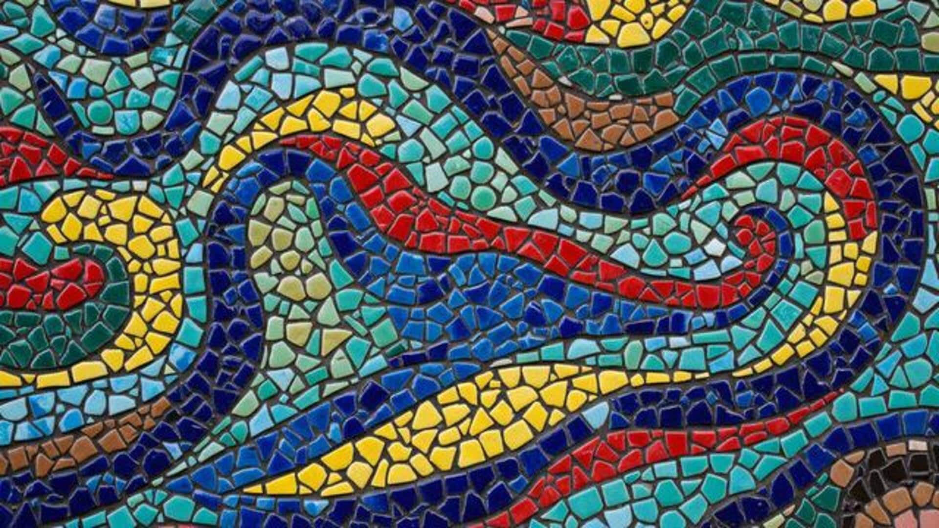 How to decorate your home with shell mosaics