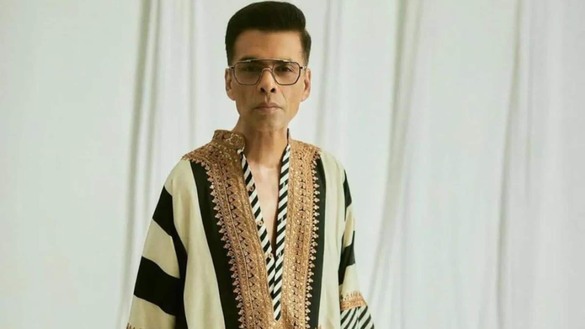 Karan Johar claims Bollywood actors no longer set trends