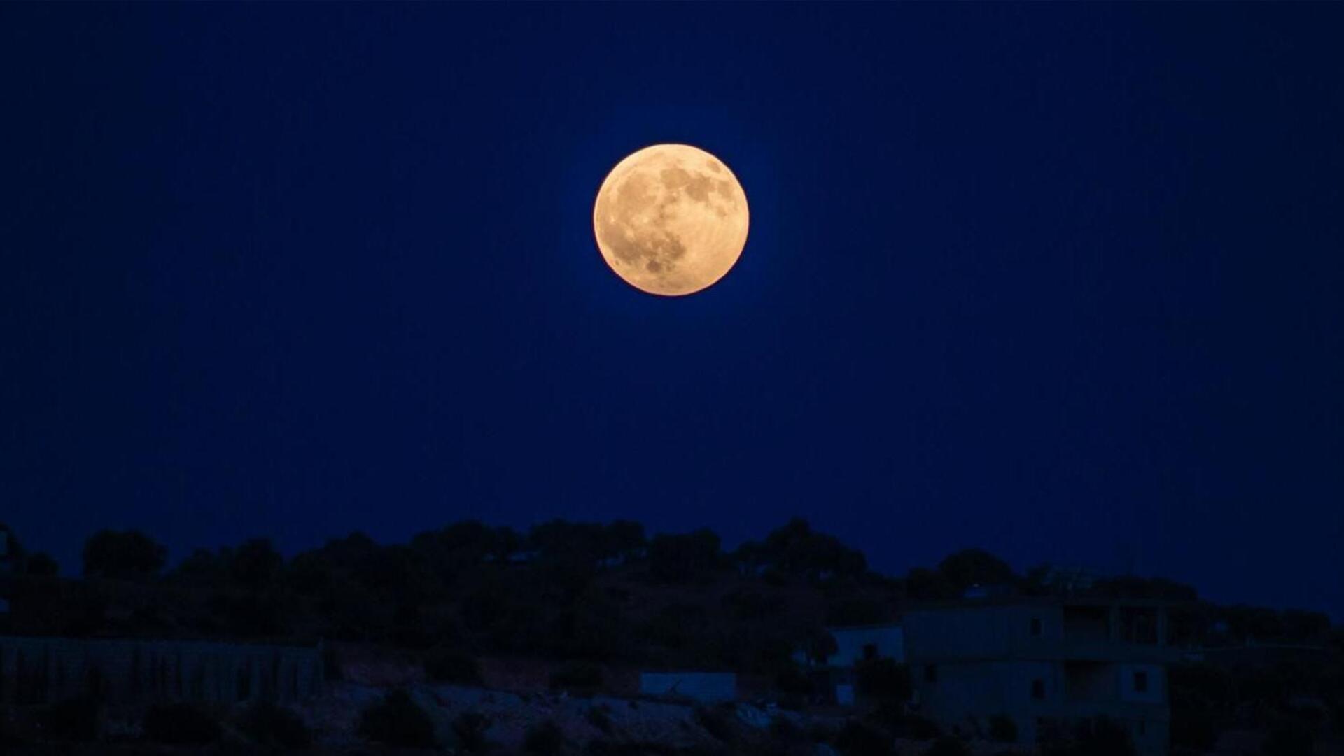 2023's only Blue Supermoon will appear this week