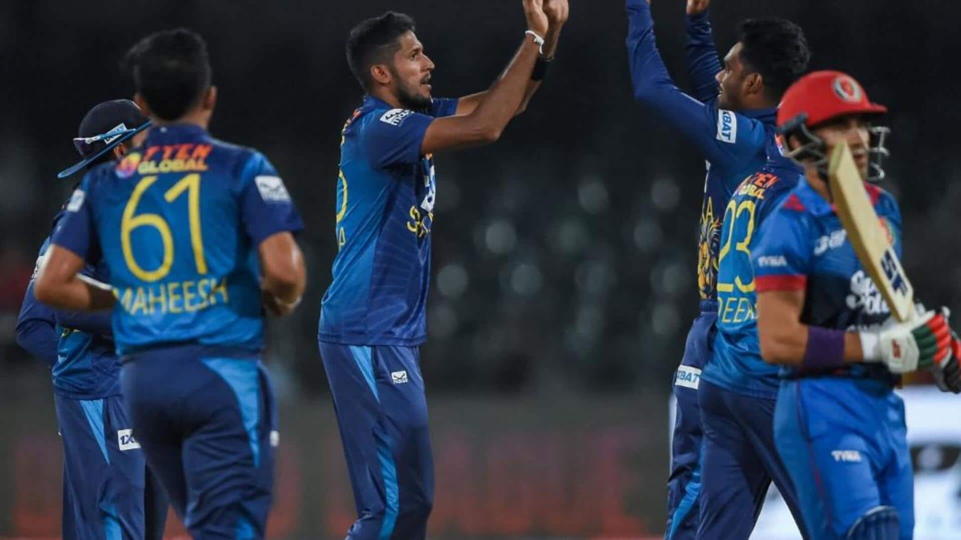 Asia Cup: Sri Lanka reach Super Fours; Afghanistan knocked out