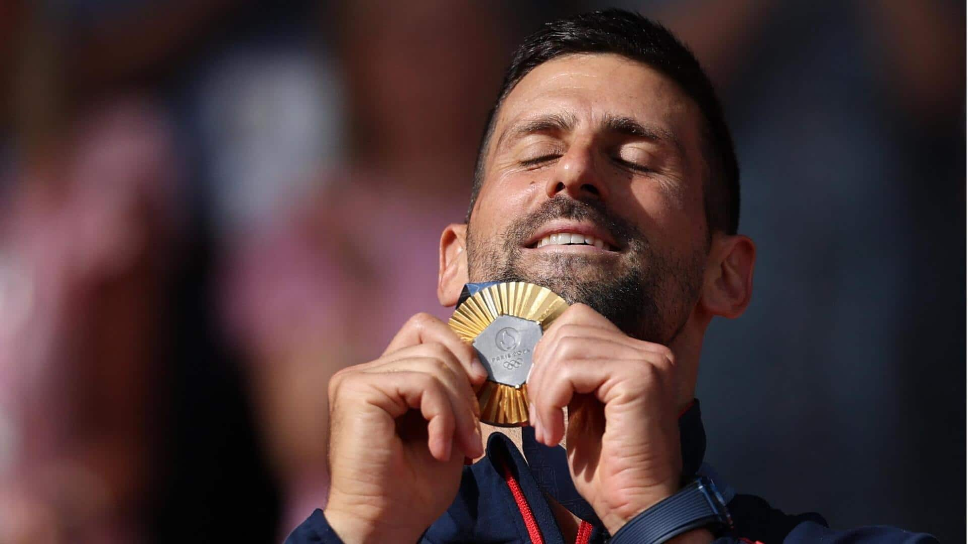 Year-ender: Novak Djokovic attained these feats with historic Olympic gold