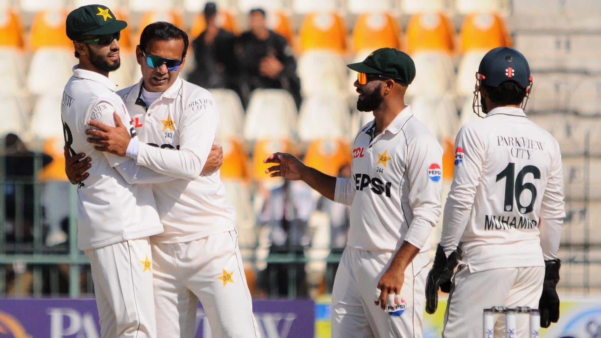 PAK vs WI, 2nd Test: Bowlers excel on Day 1