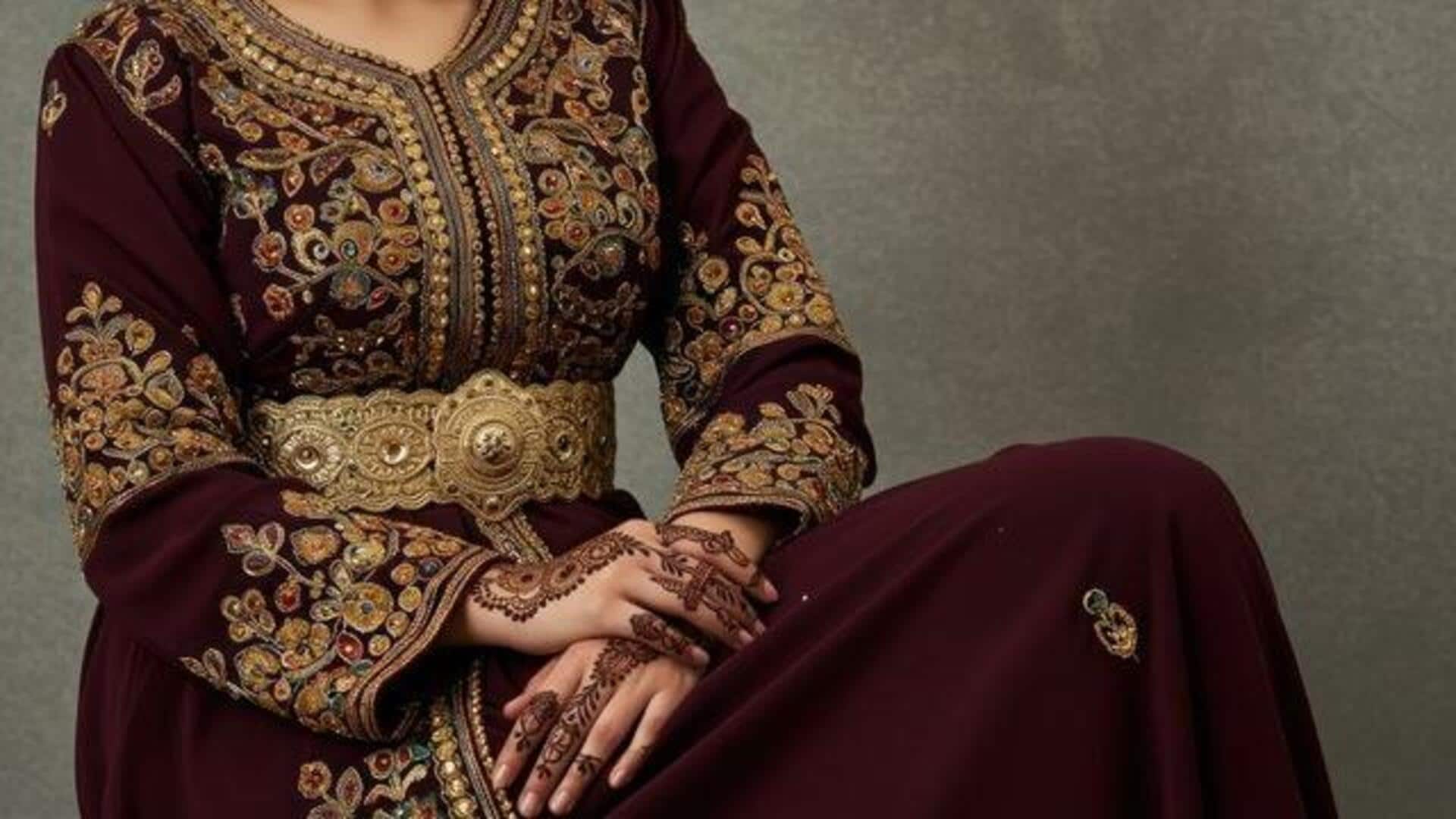 Elevate your winter wardrobe with velvet kaftans