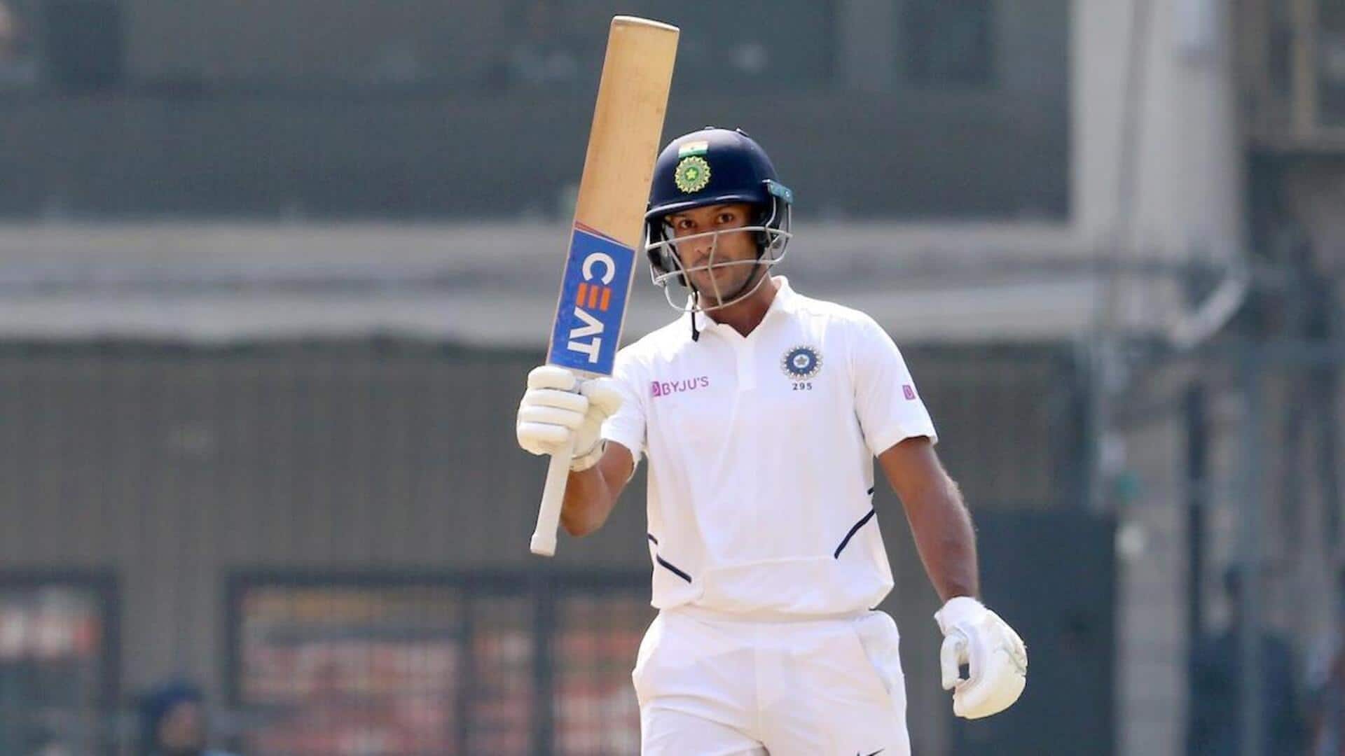 Mayank Agarwal slams his 19th List A ton, sets record