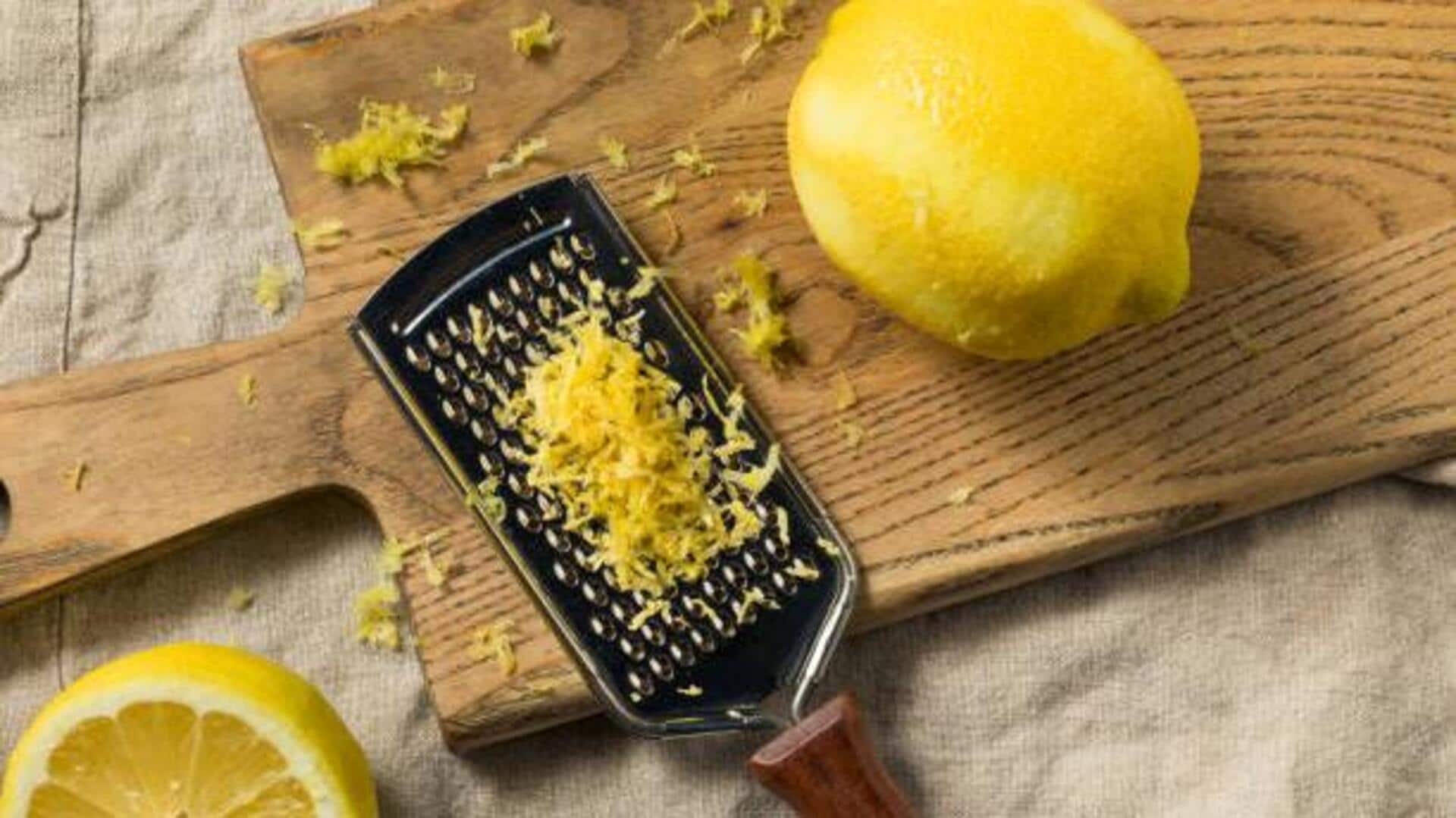 Add a refreshing twist to your recipes with lemon zest 