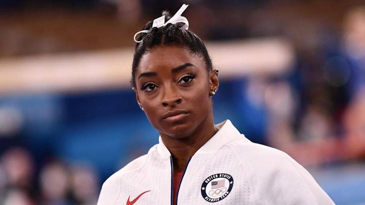 Celebrated gymnast Biles withdraws Celebrated gymnast Biles withdraws