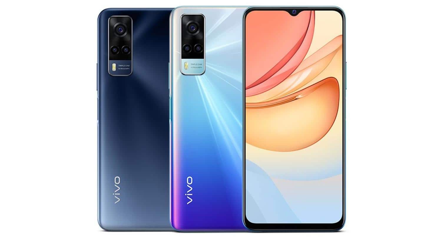 The phone has a waterdrop-style notch design