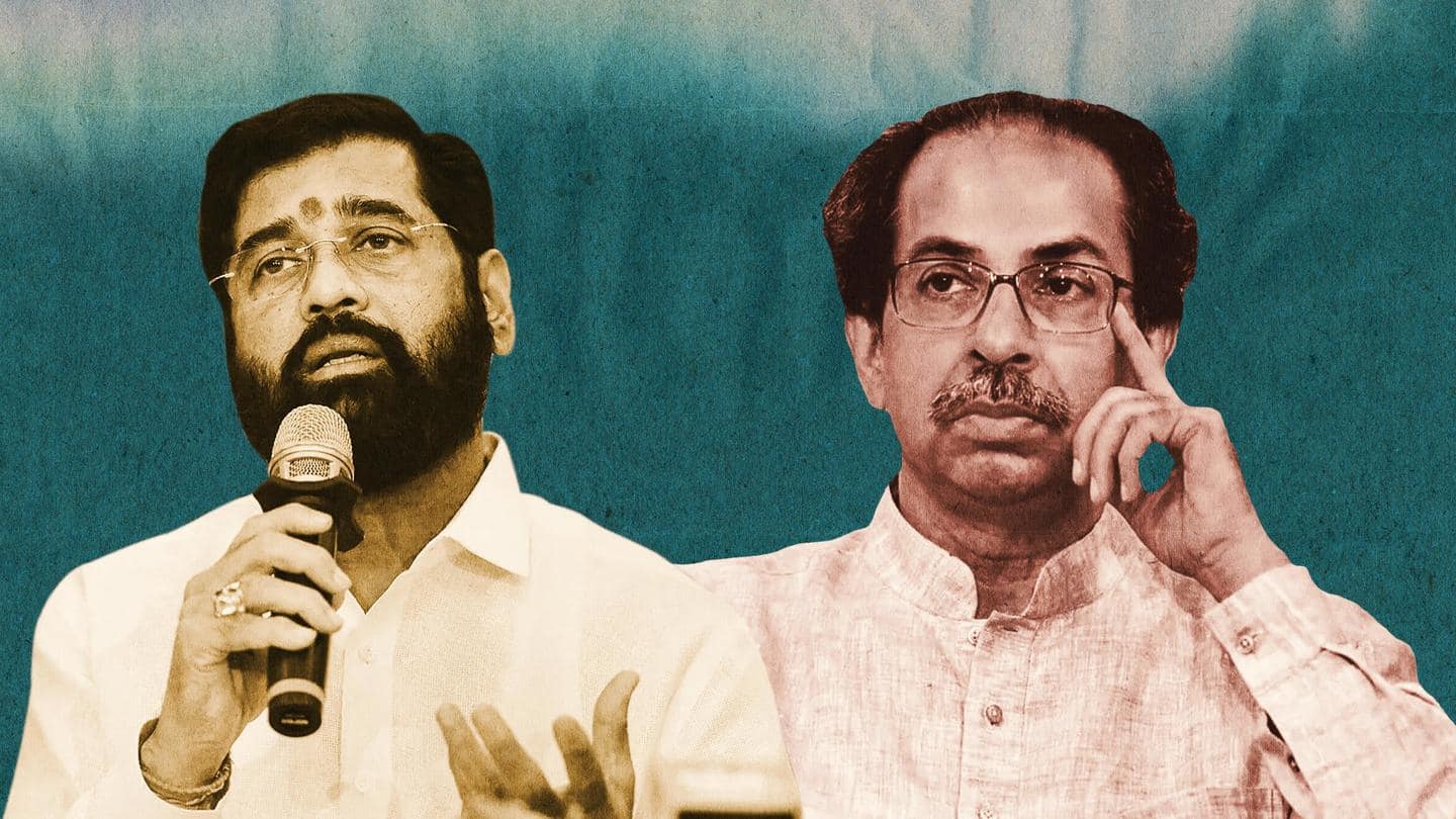 Thackeray claims original Sena with him; Shinde camp denies defection