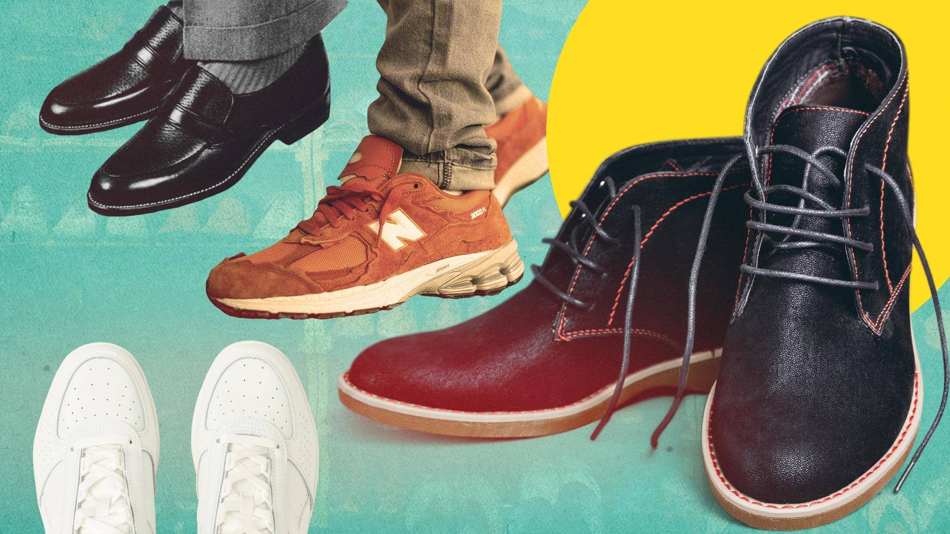 Here's what today's men prefer as footwear
