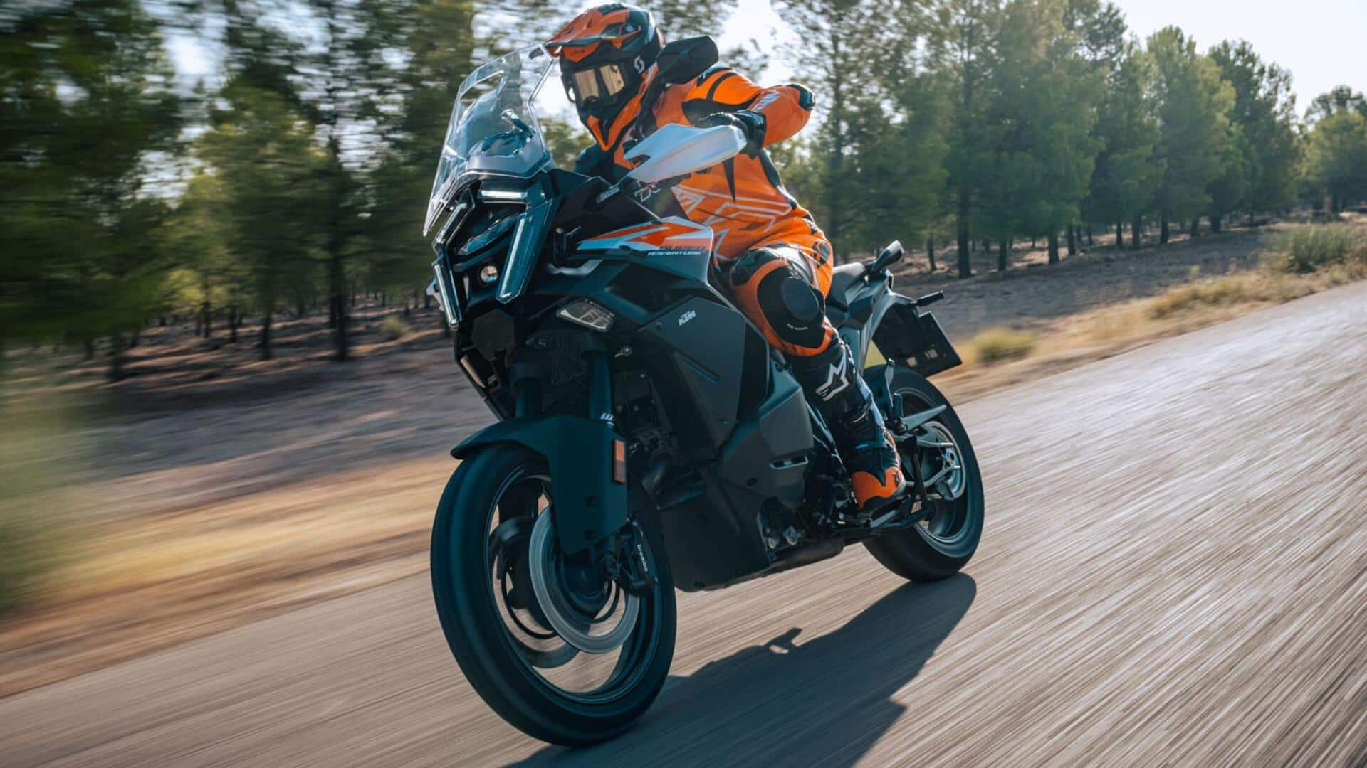 KTM announces flagship adventure tourer with 1,350cc engine, automatic gearbox