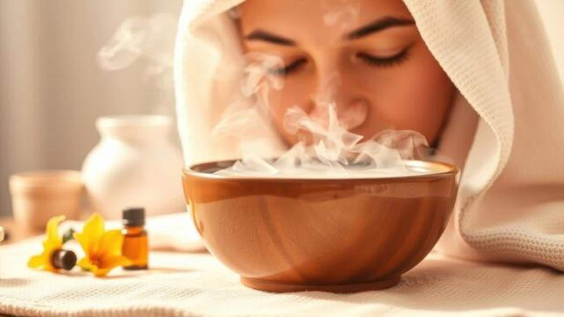 Stuffy nose? Try eucalyptus steam inhalation