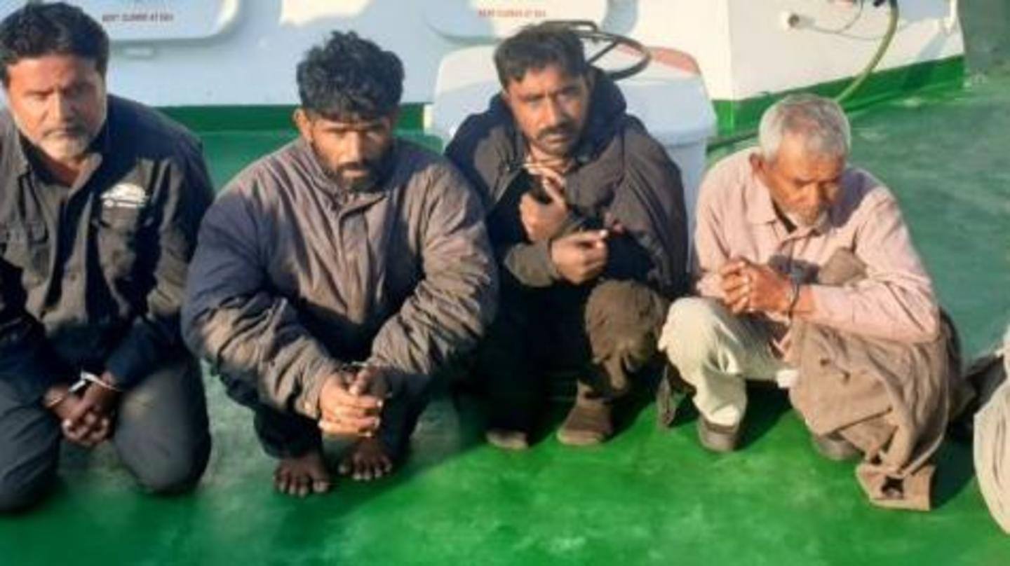 Five Pakistani nationals were arrested last year in January Five Pakistani nationals were arrested last year in January