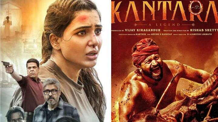 'Yashoda' to 'Kantara': 6 films for your OTT weekend watchlist