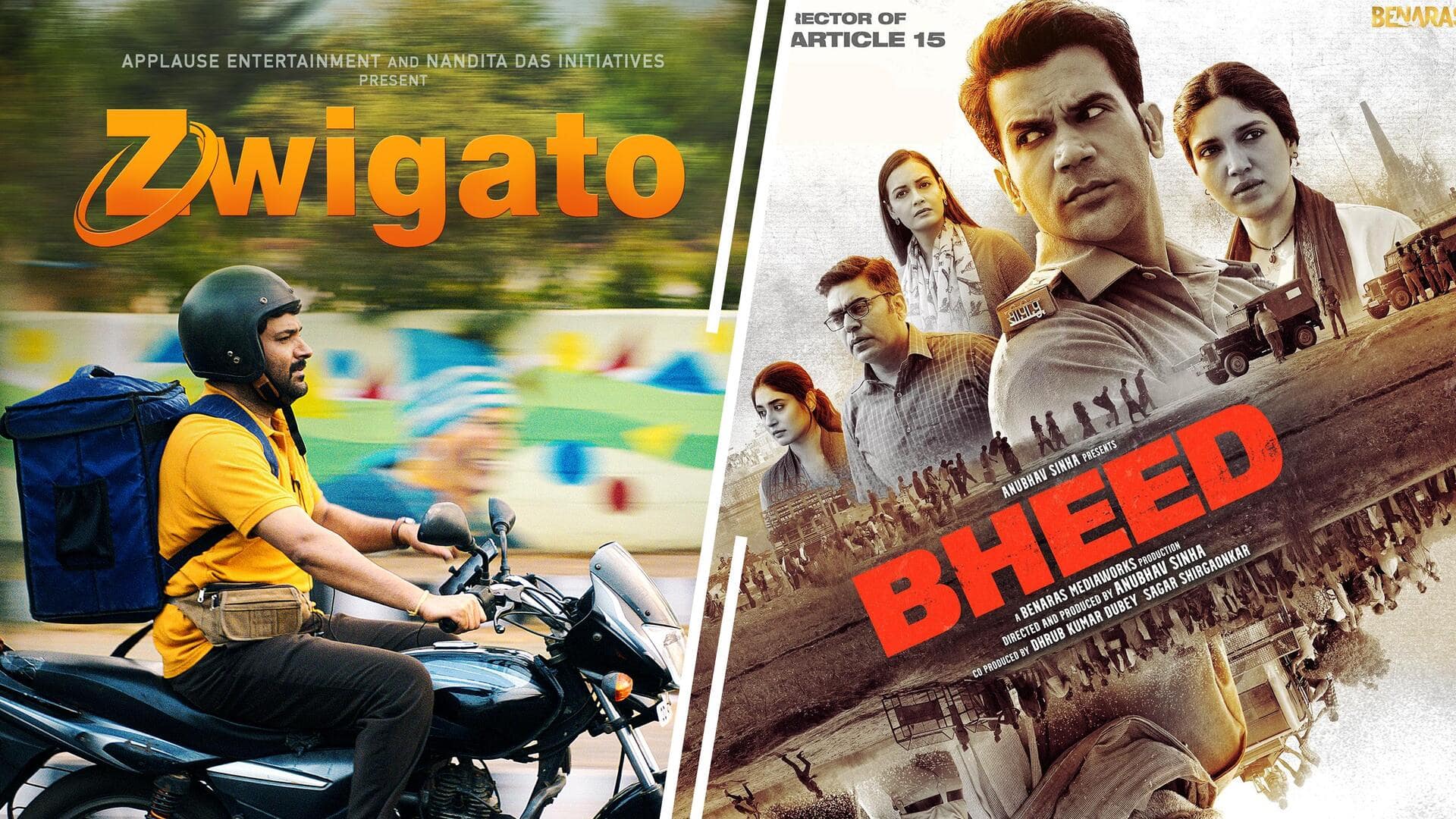 'Zwigato,' 'Bheed': Hindi films that deserved better reception in 2023