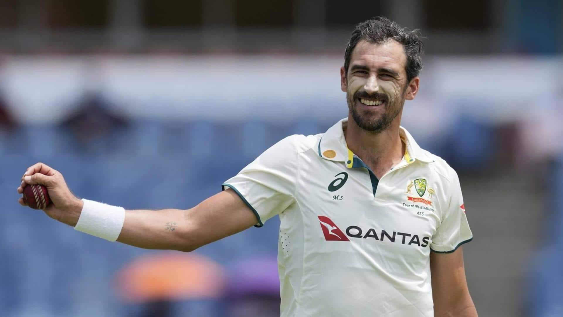 Mitchell Starc becomes most successful left-arm pacer in Tests: Stats