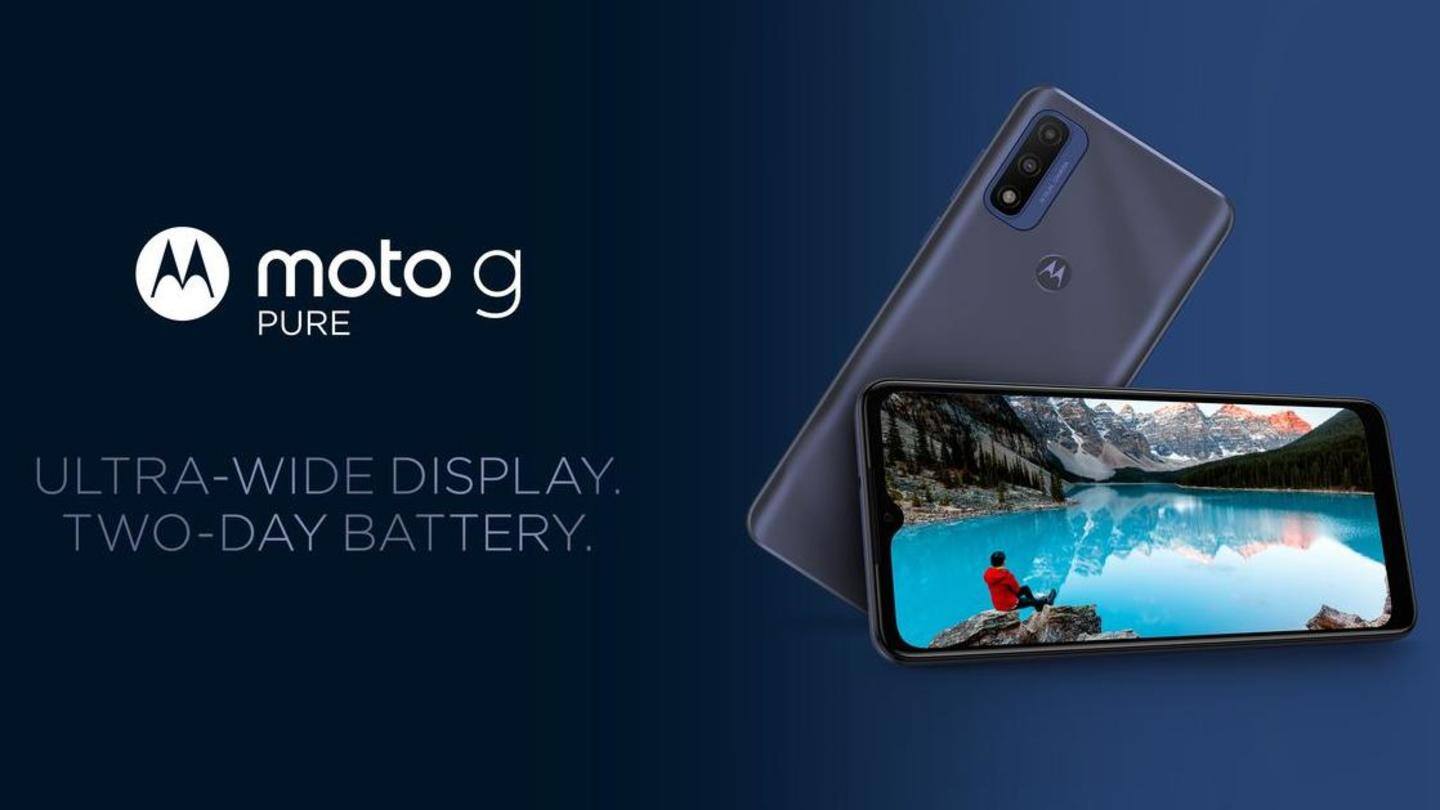 Motorola launches Moto E40 and Moto G Pure smartphones