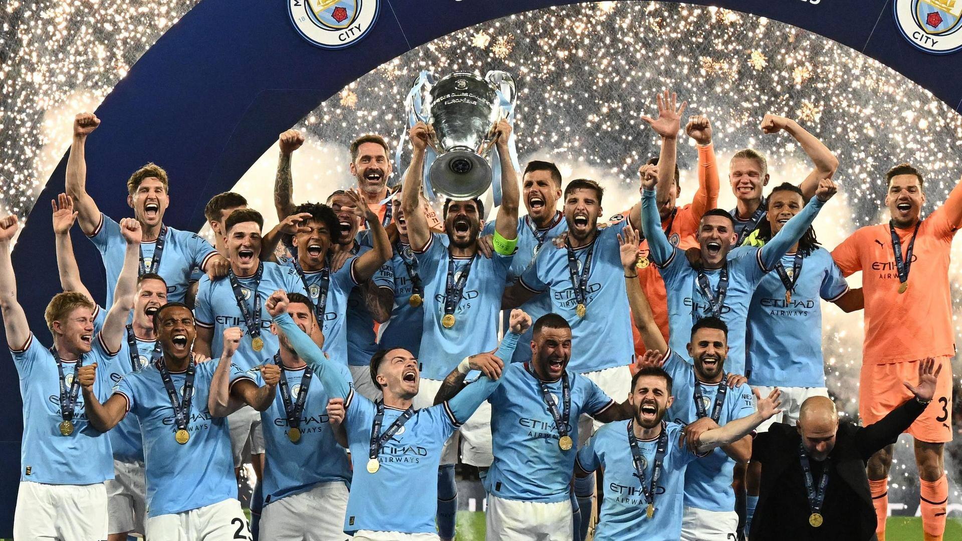Manchester City Win The Treble Their 2022 23 Season In Stats
