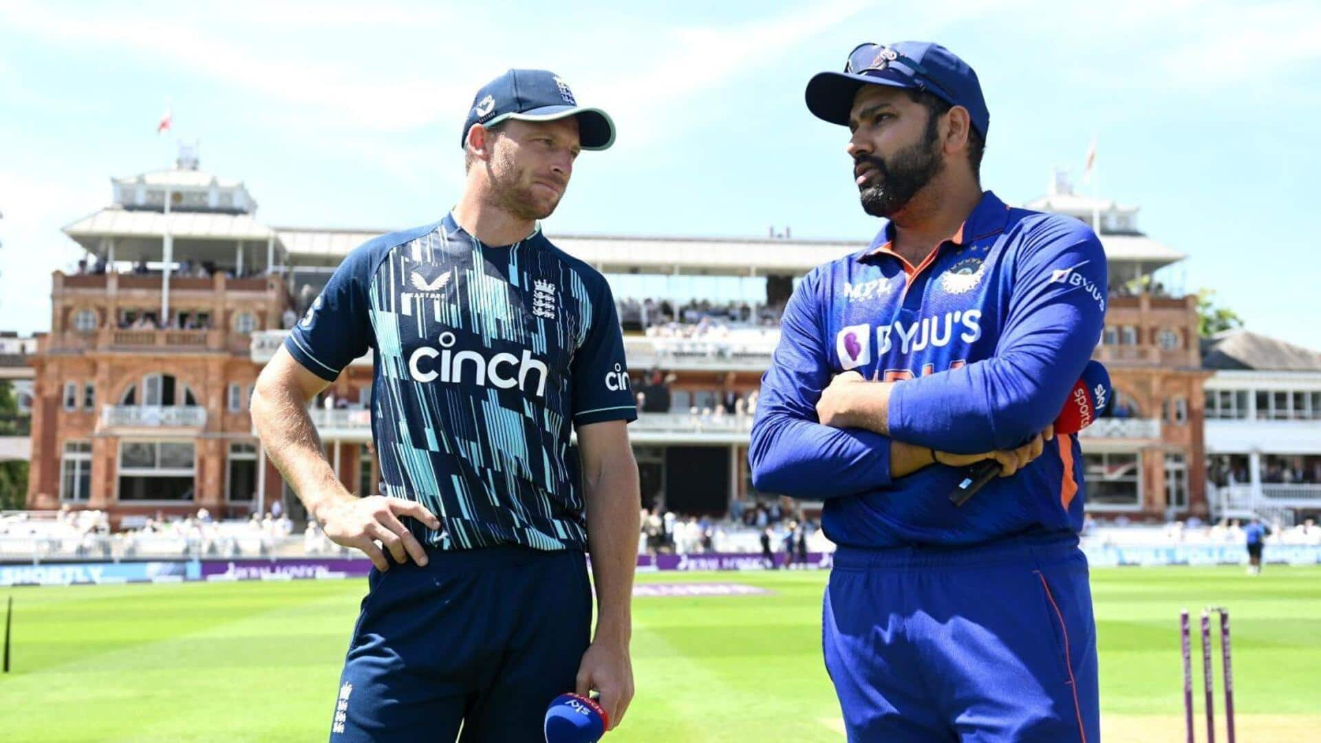 India face England in first home ODI since 2023 WC