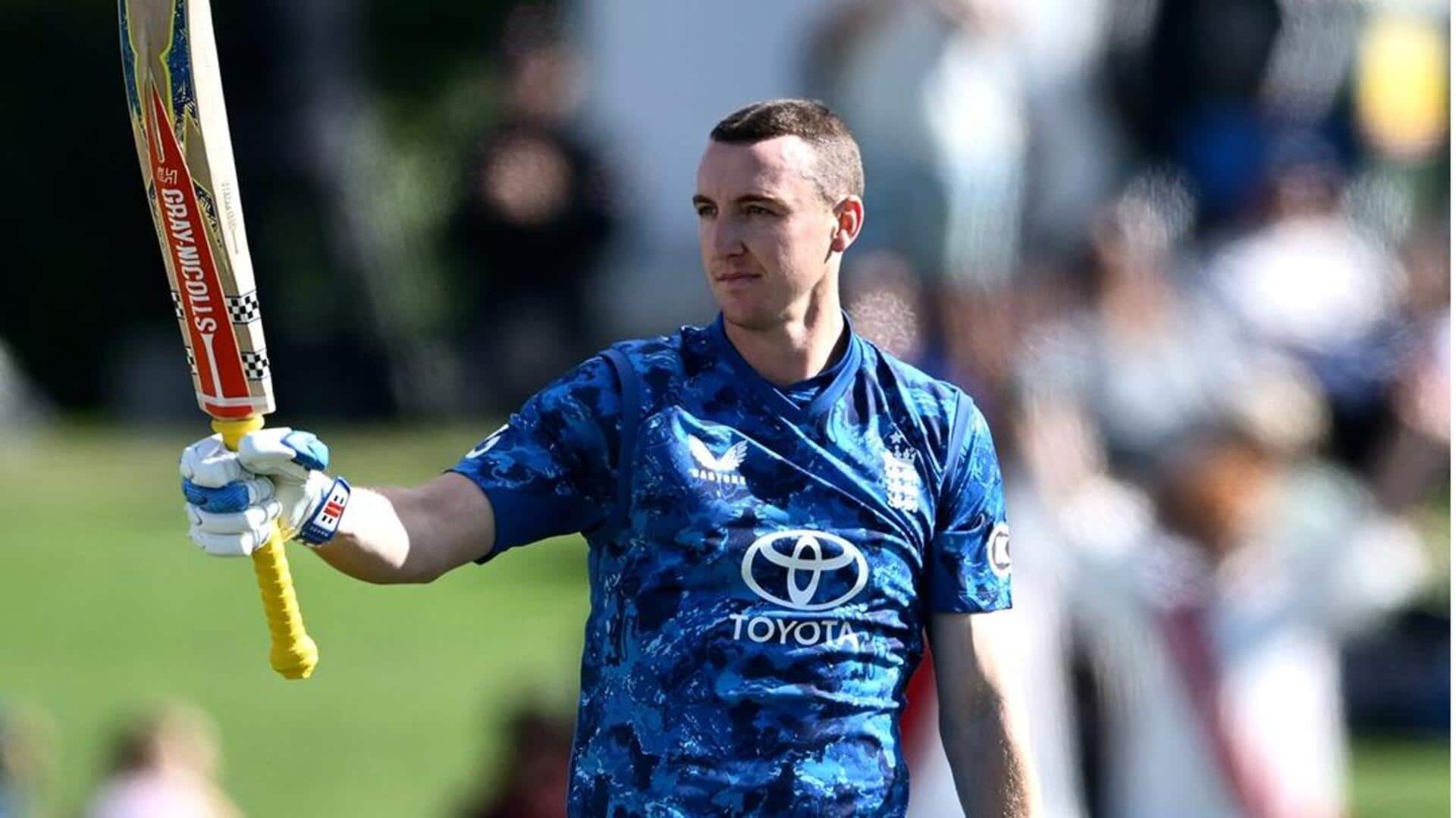 Harry Brook completes 1,000 ODI runs with stunning century: Stats