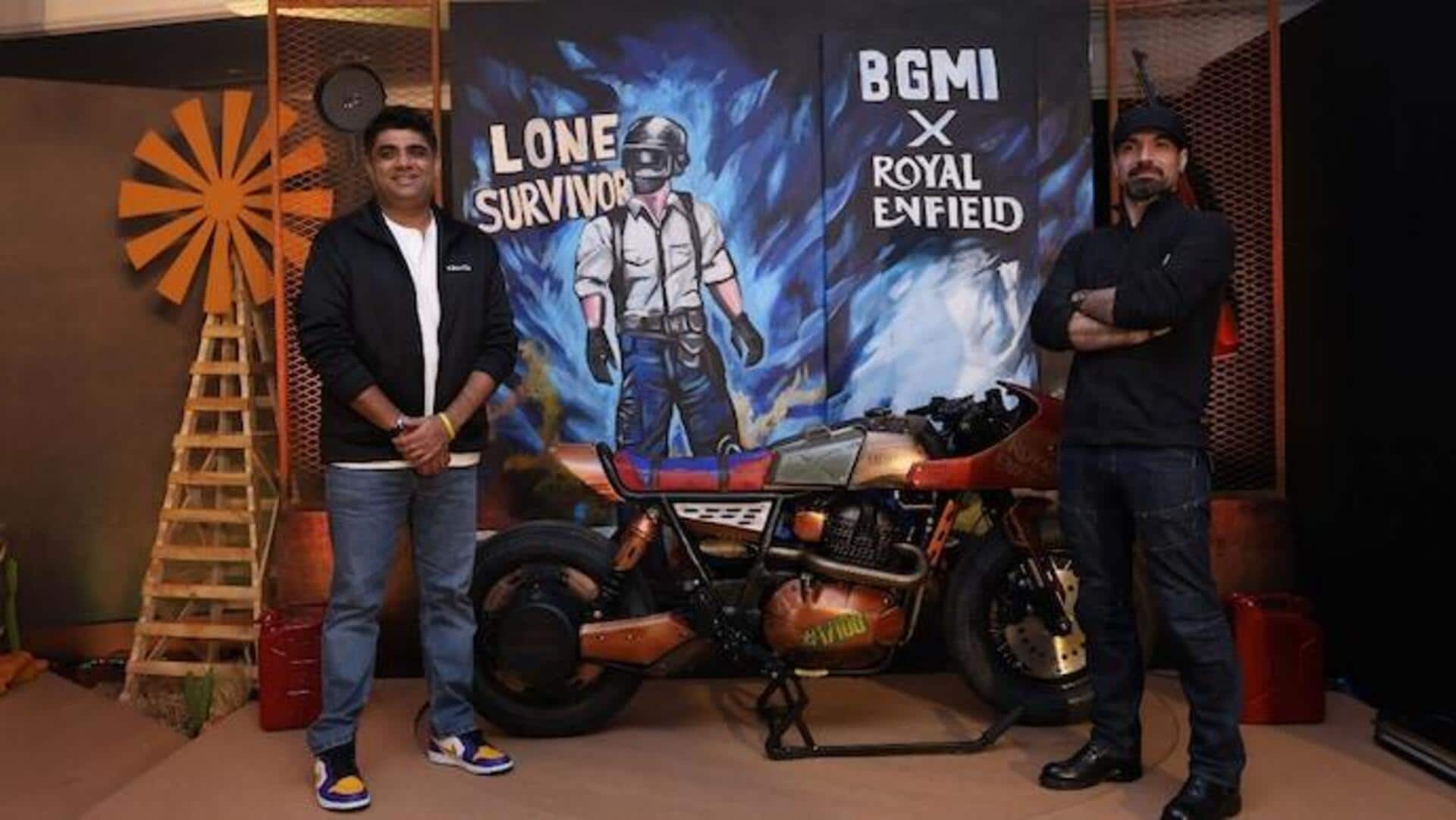 You can now ride Royal Enfield bikes in BGMI