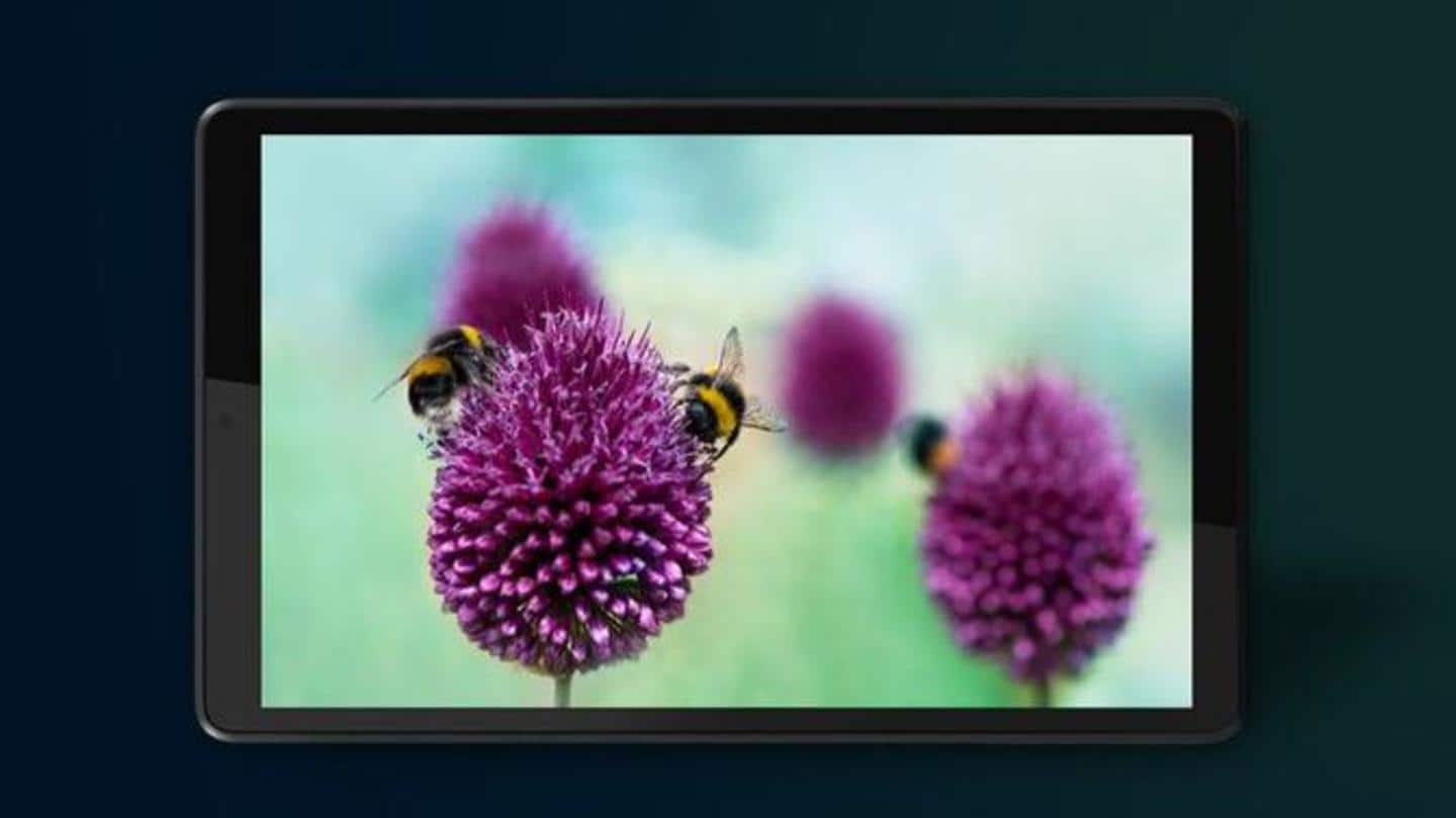 The tablet provides Google Assistant voice control The tablet provides Google Assistant voice control
