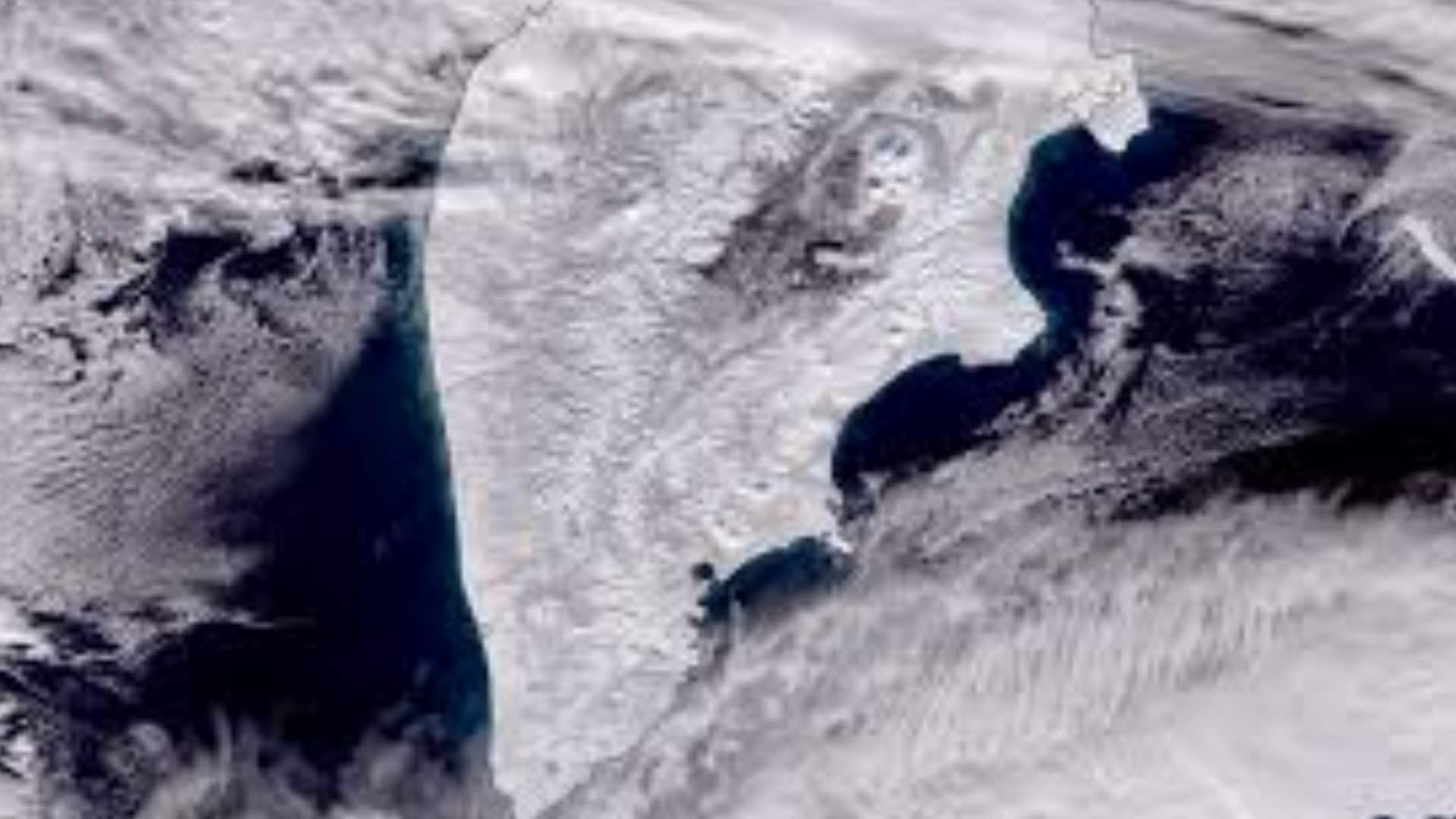 NASA satellite captures Kamchatka buried under record snowfall