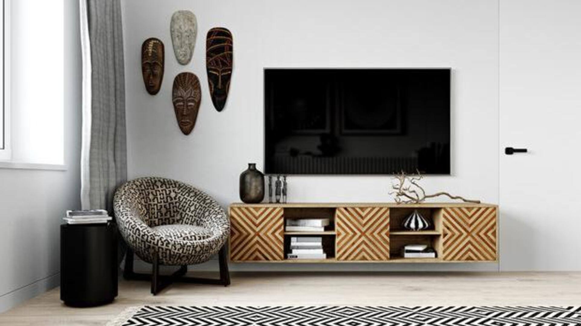 How to style your home with masks