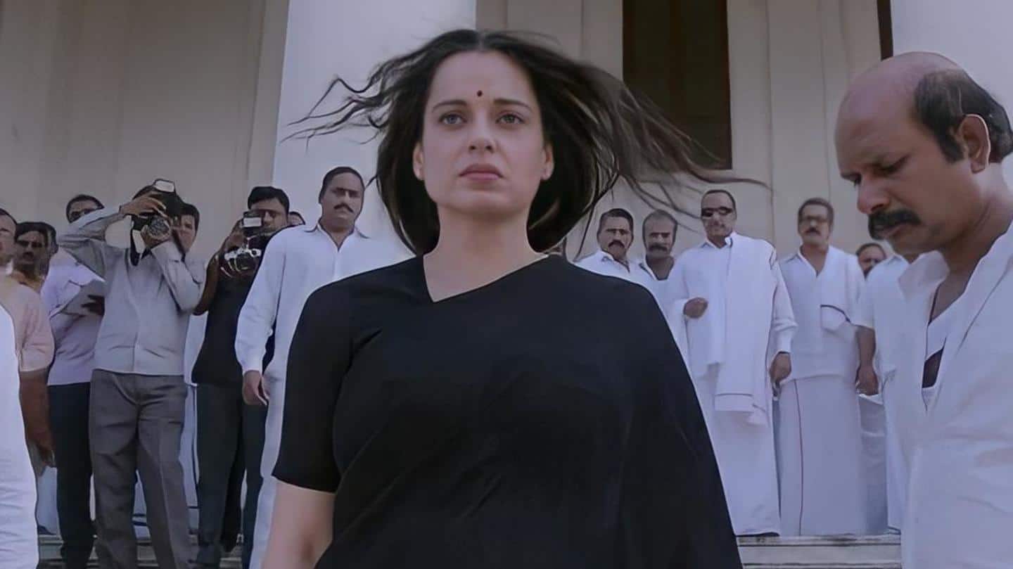 The shameful assault on Jayalalithaa also figures in trailer The shameful assault on Jayalalithaa also figures in trailer