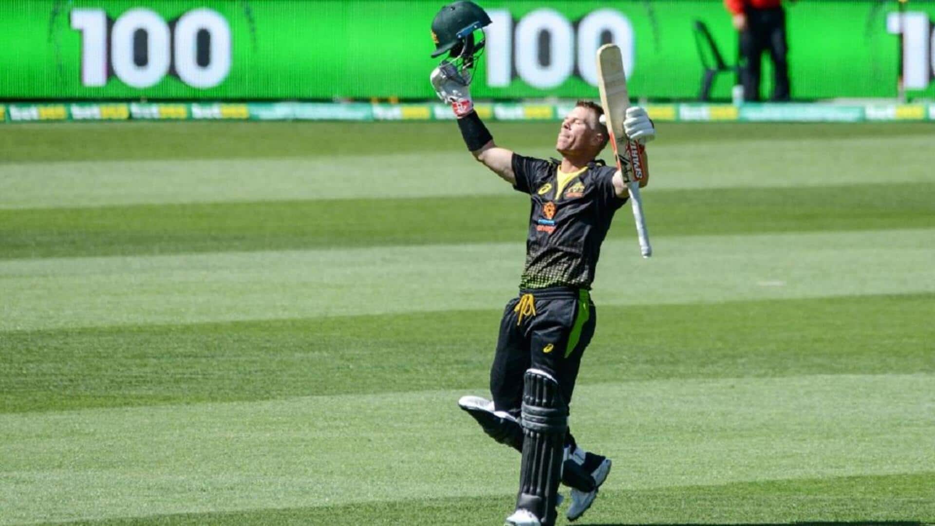 David Warner becomes first-ever player with 100 T20 half-centuries: Stats