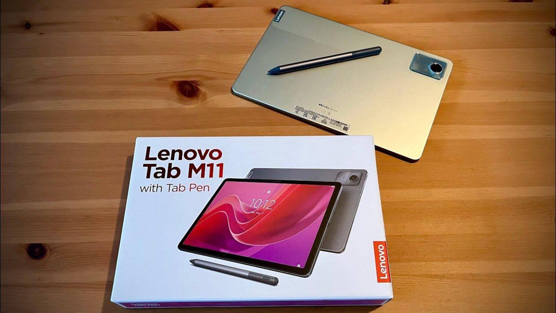 Étui Clavier Bluetooth Pour Lenovo Tab M11 11 Pouces 2024 – Clavier AZERTY Rétroéclairé Détachable, Avec Trackpad, Couleur Bleu