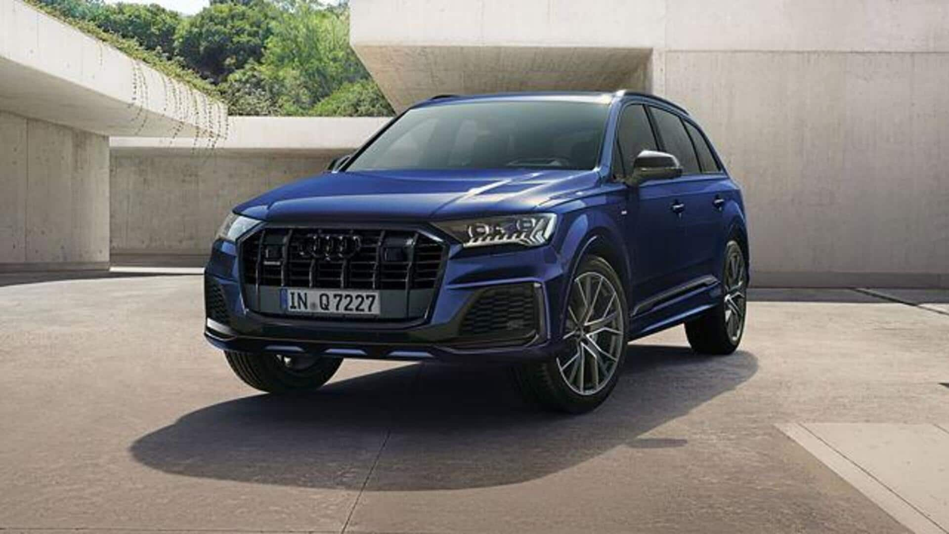 Audi Q7 Bold Edition goes official at ₹98 lakh