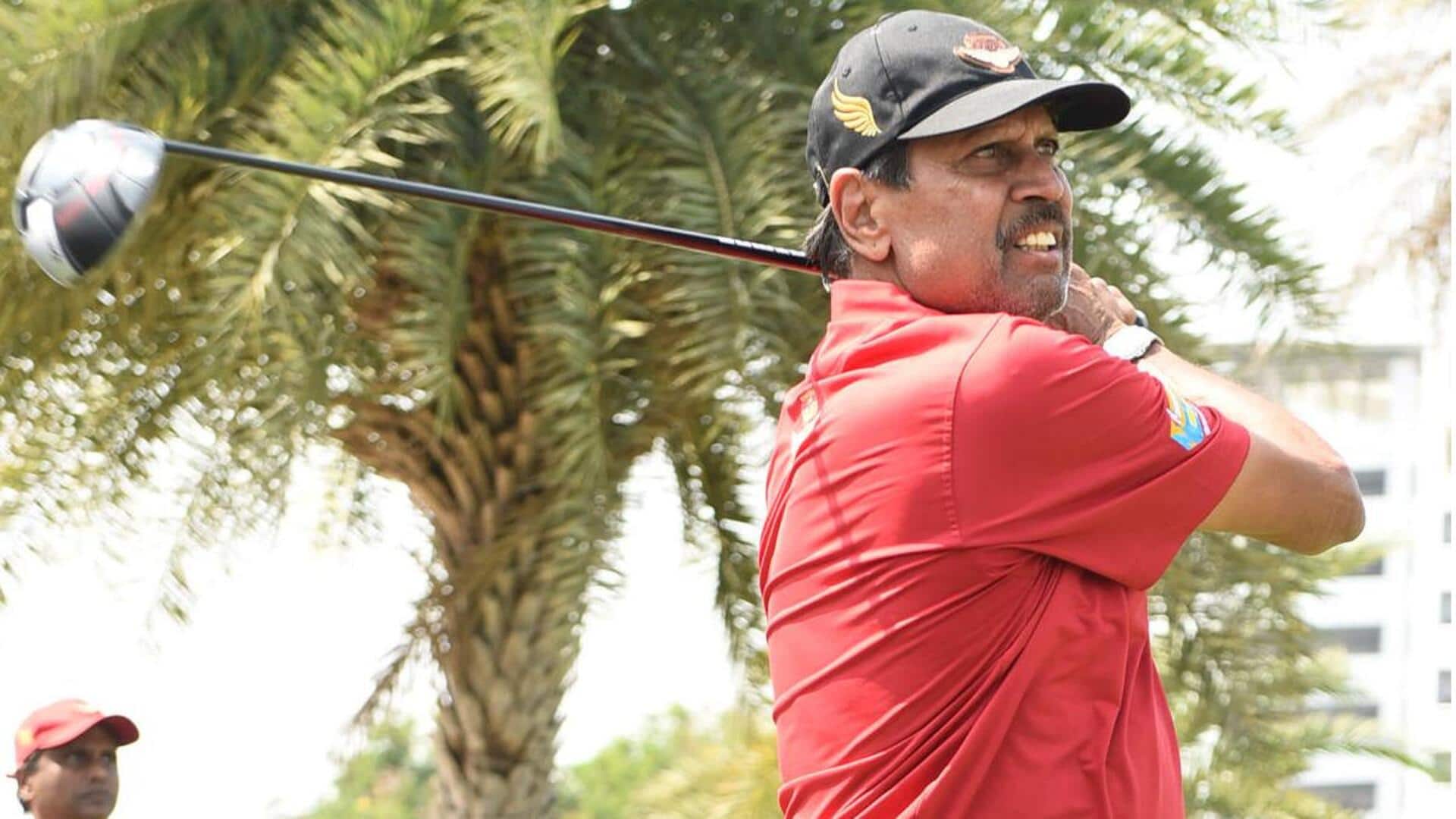 Kapil Dev elected as Professional Golf Tour of India president