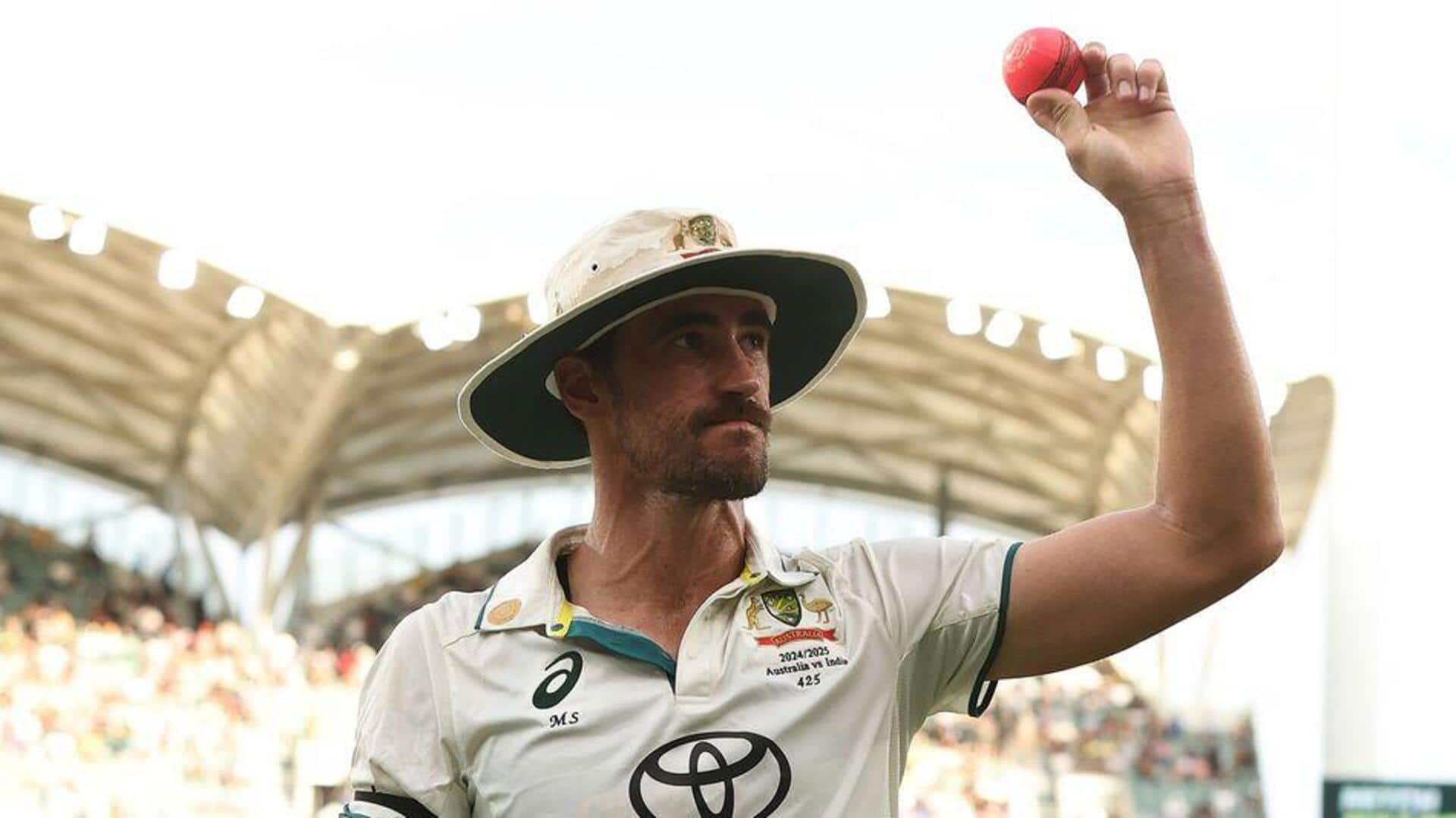 Starc completes 50 Test wickets in 2025, scripts this record 