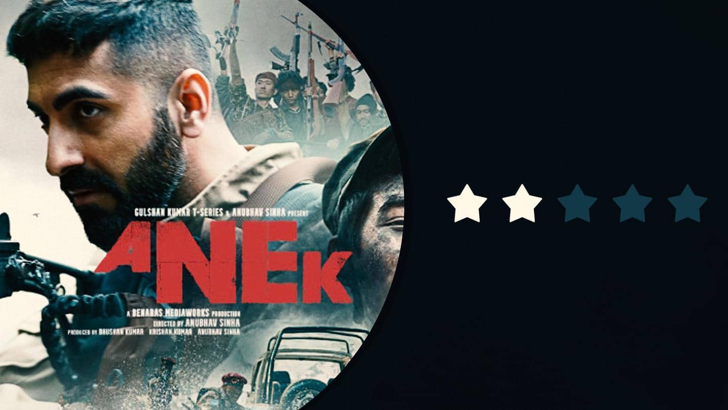 'Anek' review: Ayushmann Khurrana-starrer's agenda overshadowed by weak storytelling