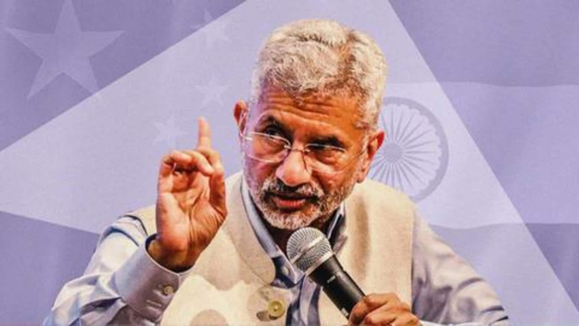 'India-China ties have seen some improvements': Jaishankar briefs Lok Sabha