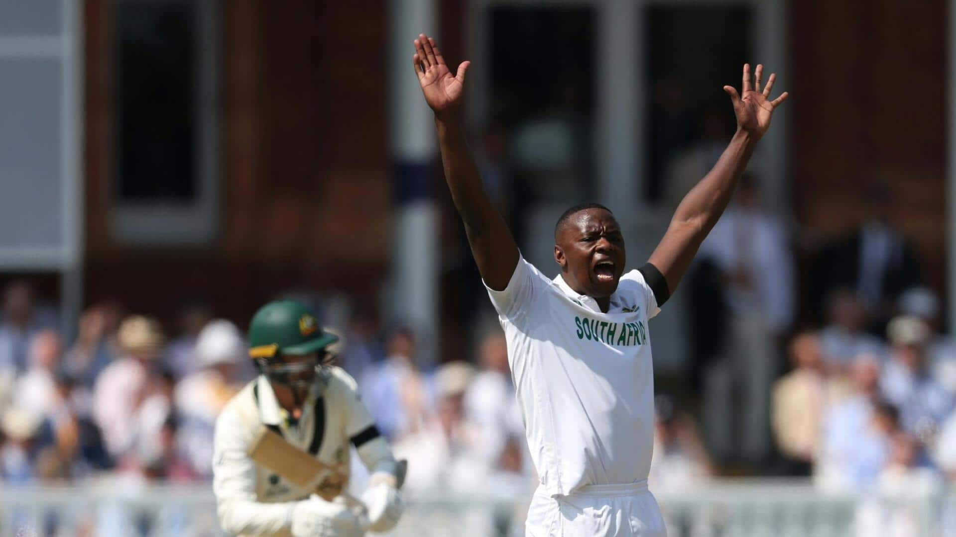 Kagiso Rabada backs fifer with 4/59 in WTC final: Stats Kagiso Rabada backs fifer with 4/59 in WTC final: Stats