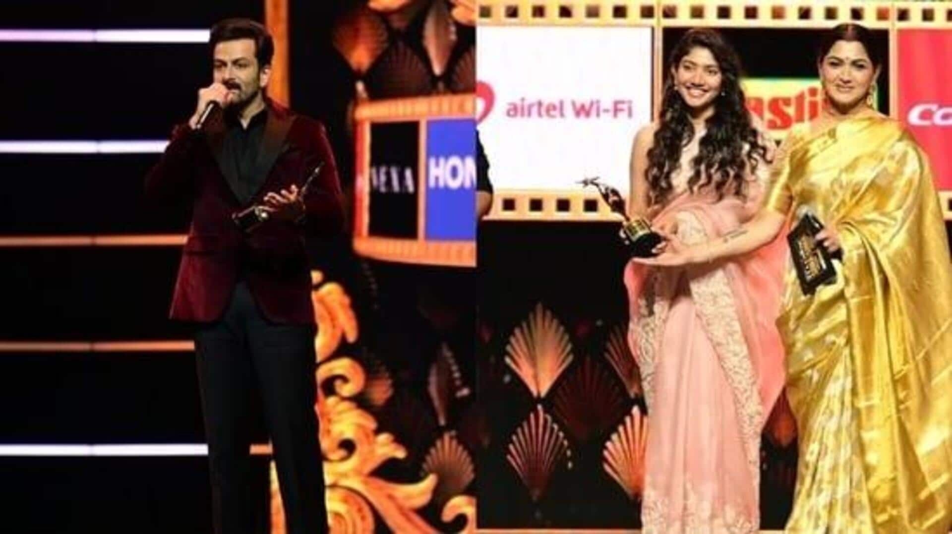 SIIMA 2025: Sai Pallavi, Karthi, Prithviraj win top honors SIIMA 2025: Sai Pallavi, Karthi, Prithviraj win top honors