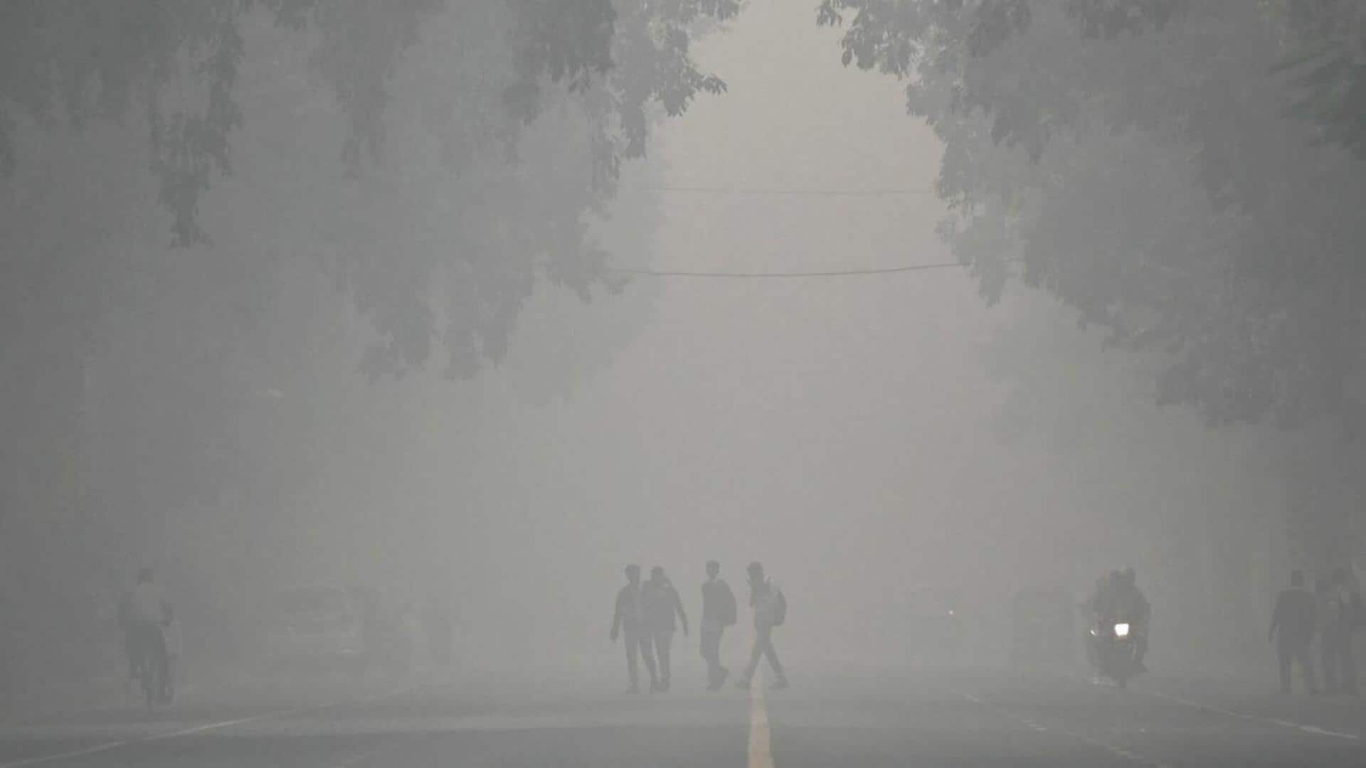Delhi records season's coldest day at 3.2°C