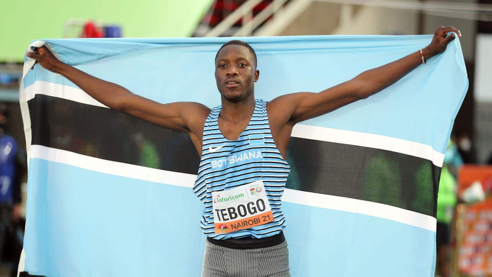 Paris Olympics: Who is 200m gold medal winner Letsile Tebogo?