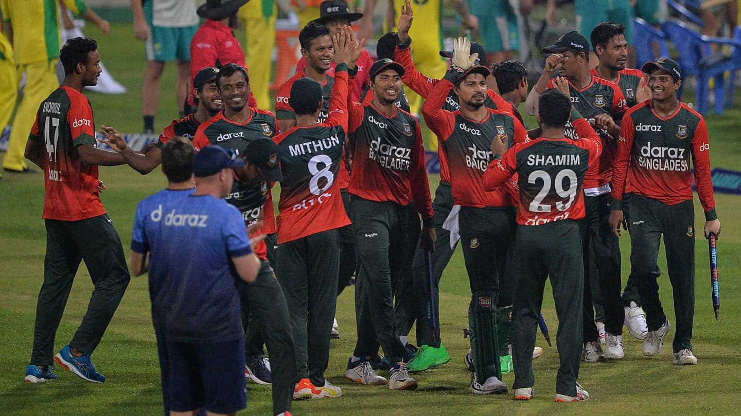 Bangladesh beat Australia in 5th T20I, win series 4-1
