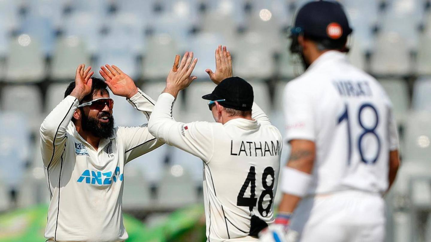 Ajaz Patel was the standout bowler Ajaz Patel was the standout bowler