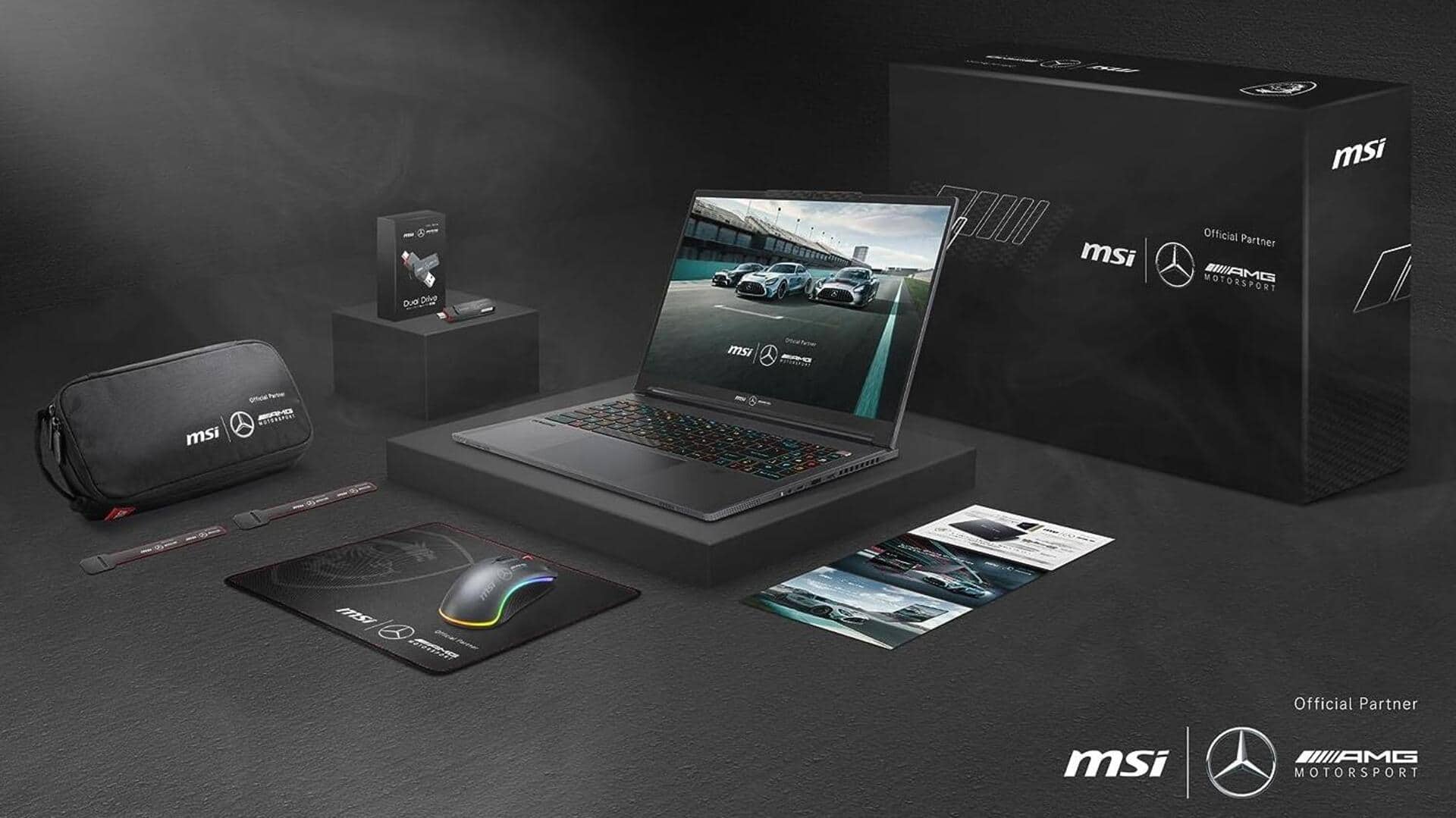 MSI's latest gaming laptop is a treat for Mercedes-AMG fans