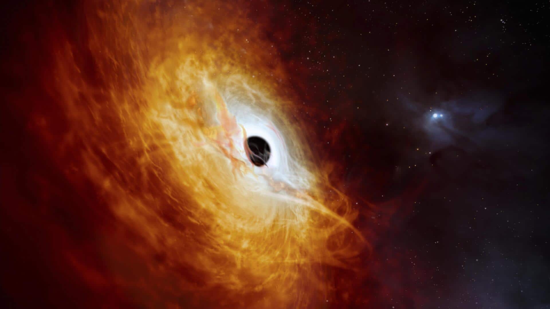 Scientists discover brightest and fastest-growing black hole in the universe
