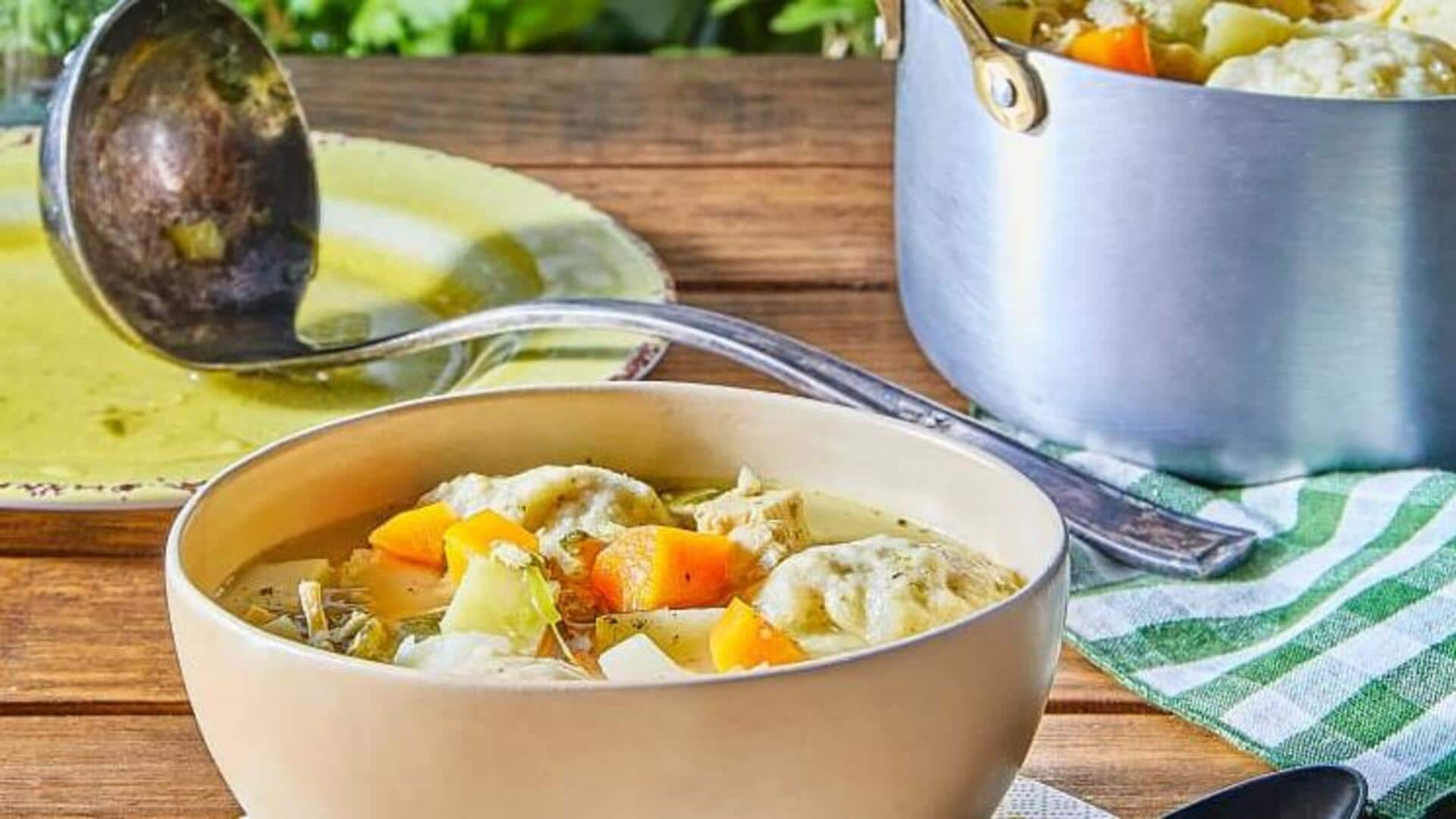 Try this vegan Acadian fricot soup recipe