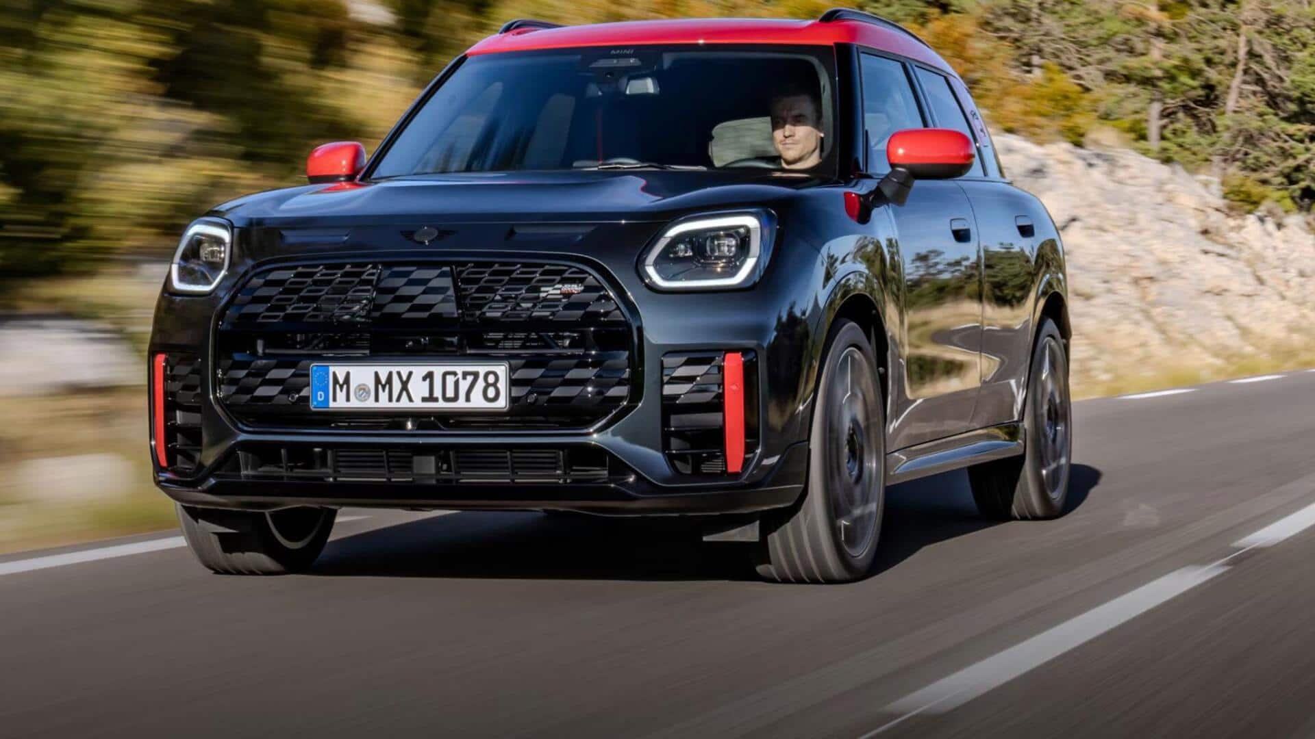 MINI launches JCW Countryman ALL4 in India at ₹65L MINI launches JCW Countryman ALL4 in India at ₹65L