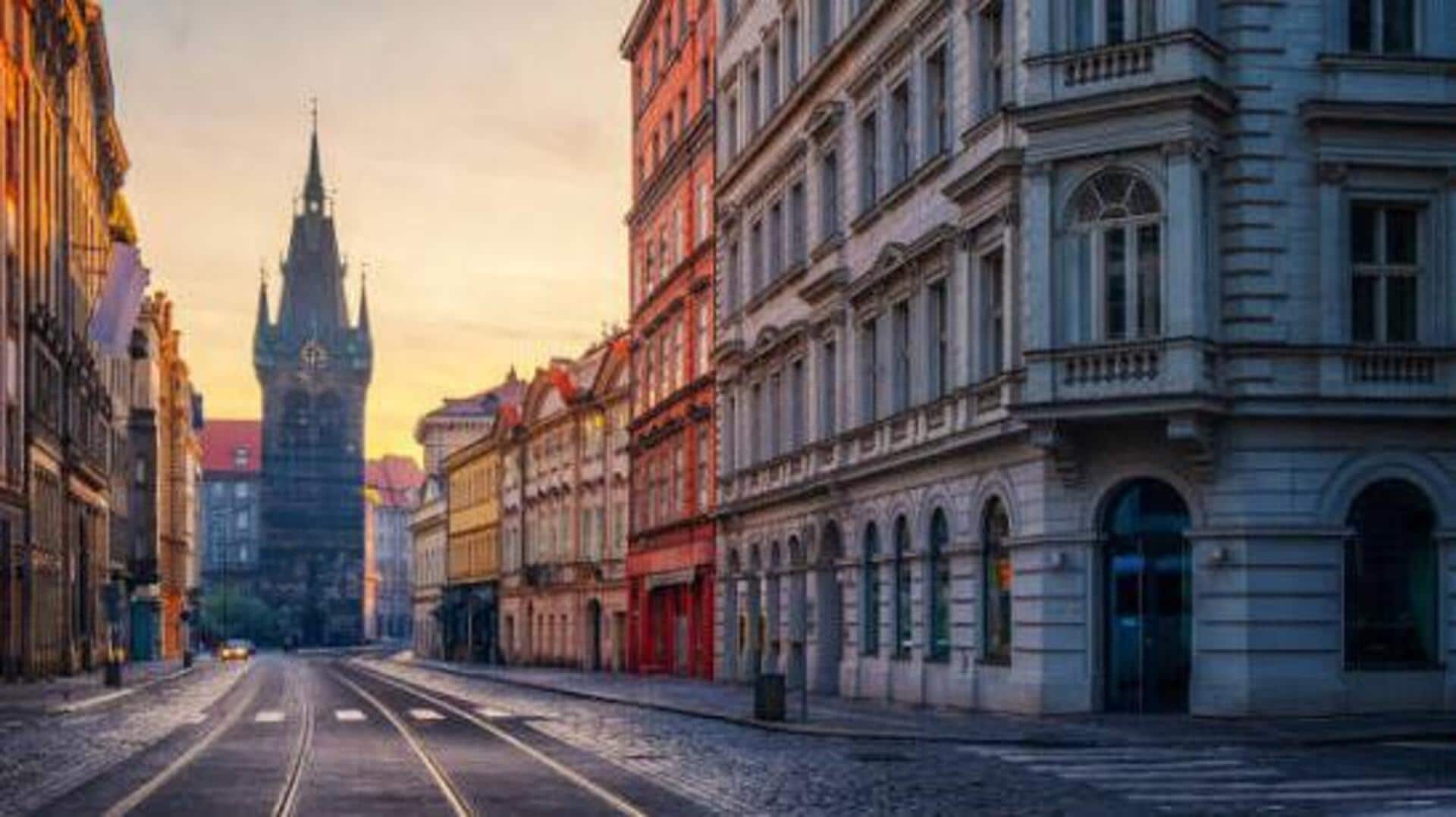 You must explore these cobblestone streets in Prague