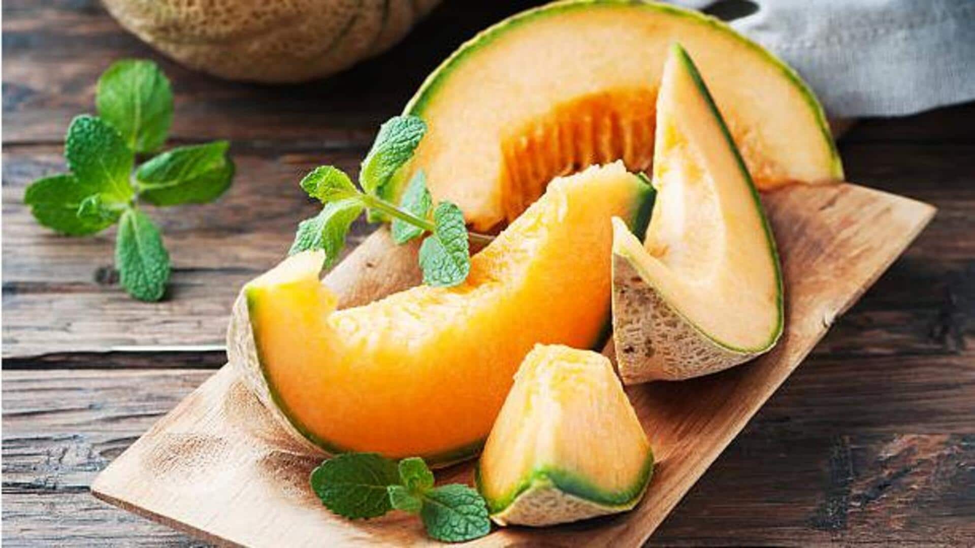 Quick breakfasts: Muskmelon boats recipe