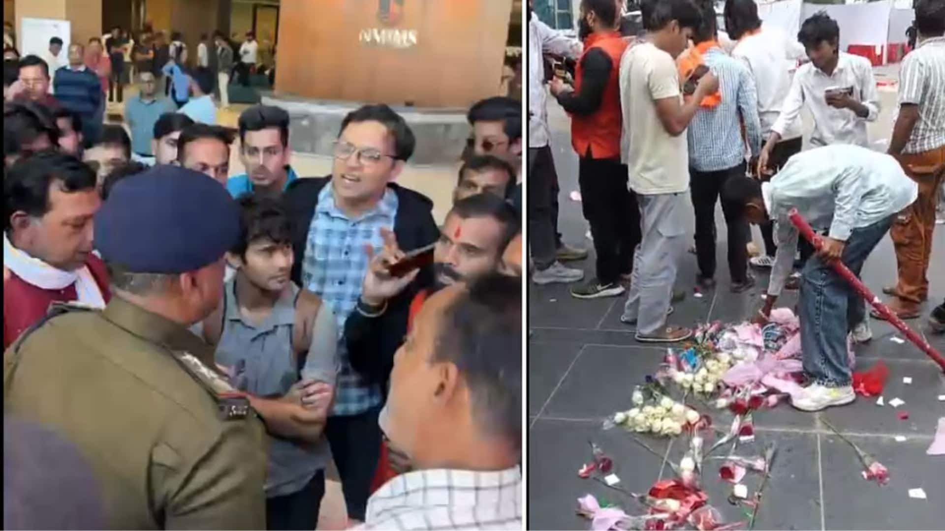 Hindu activists vandalize Indore college hosting pre-Valentine's Day event