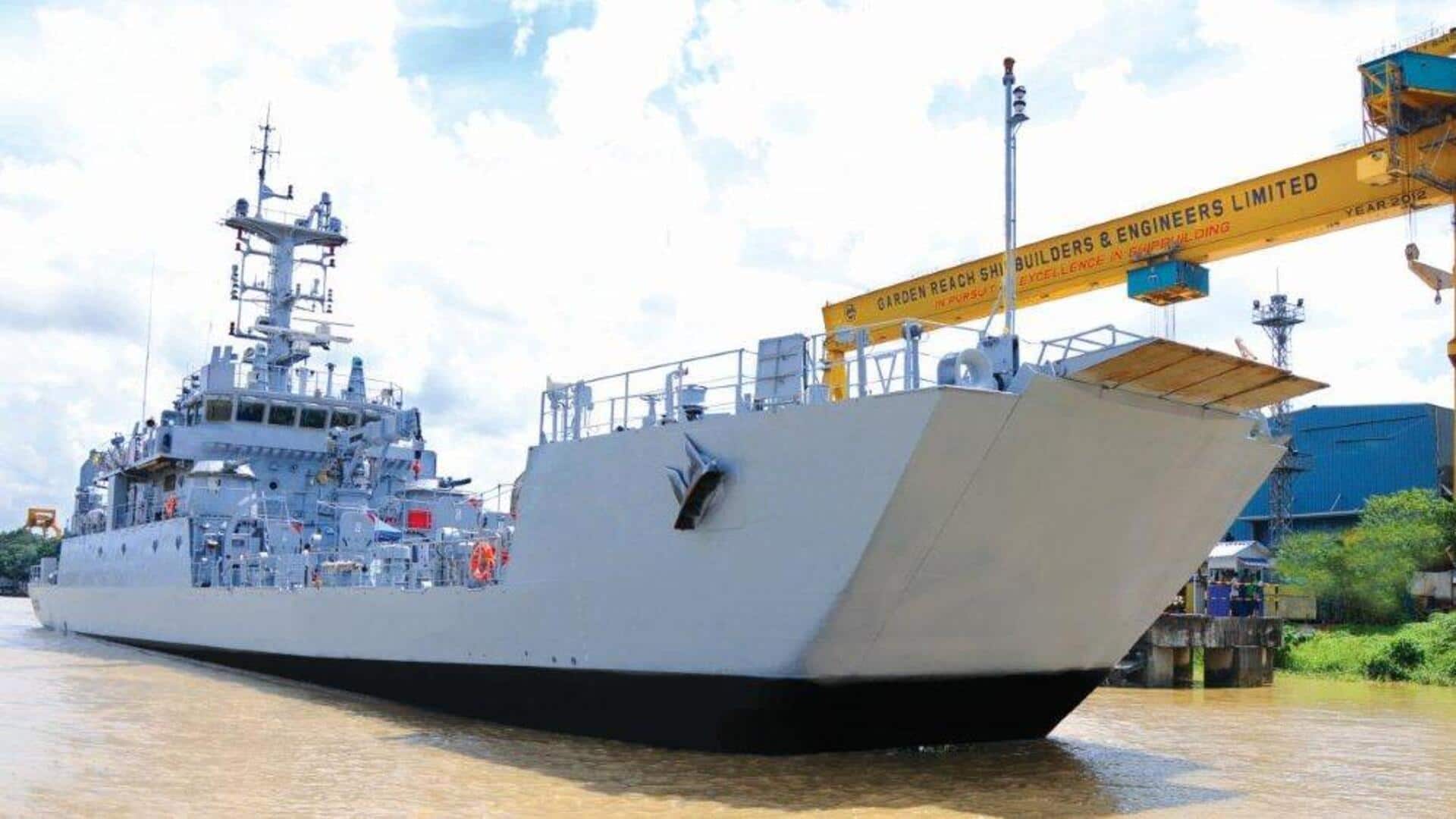 Garden Reach Shipbuilders is now a 'Navratna' company