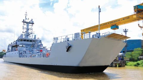 Garden Reach Shipbuilders is now a 'Navratna' company